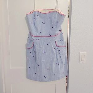 Lilly Pulitzer Ladybug Seersucker Blossom Dress